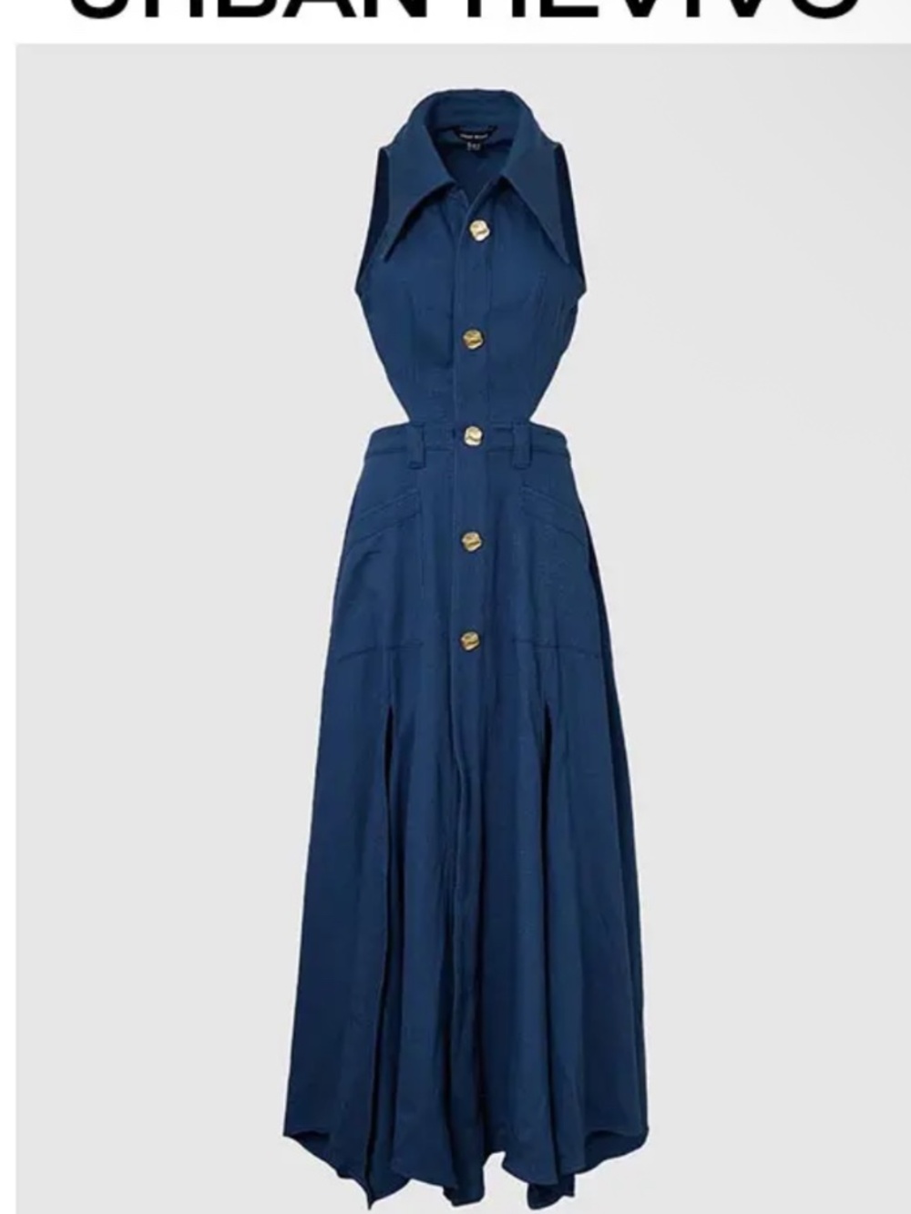 Urban revivo blue dress